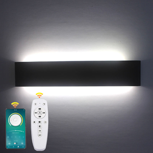 Lámpara de pared LED, luces de espejo blancas cálidas largas, sala de estar interior, lámpara de pared interior, salón, apartamento, iluminación de la habitación interior