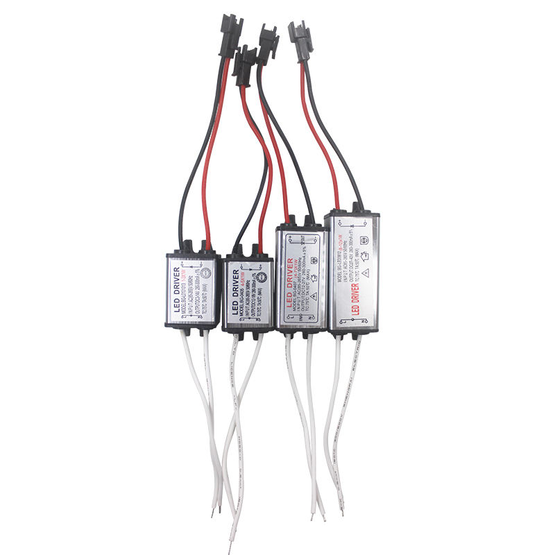 1-3W IP65 controlador de luz LED a prueba de agua AC85-265V DC3-43V transformador LED adaptador de fuente de alimentación para lámpara/Chips Led para exteriores