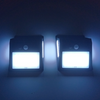 100 LED de luz solar para exteriores Lámpara solar PIR Sensor de movimiento Luz de pared Impermeable Solar Powered Sunlight para decoración de jardín