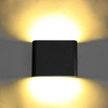 Moderna lámpara de pared LED de 18W para exteriores, resistente al agua, IP65, de aluminio, luz de pared hacia arriba y hacia abajo, aplique de decoración para porche de jardín, luz de 110V y 220V