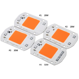 Chip de cultivo led de espectro completo de alta potencia 20W 30W 50W para iluminación de crecimiento de plantas de interior