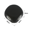Aplique de pared LED impermeable moderno de 4W IP65, accesorios para exteriores, luz de jardín, iluminación interior para lámpara de noche para el hogar