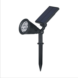 Luz solar LED para jardín, luz impermeable para césped, alimentada para decoración de patio, alumbrado público con precio al por mayor