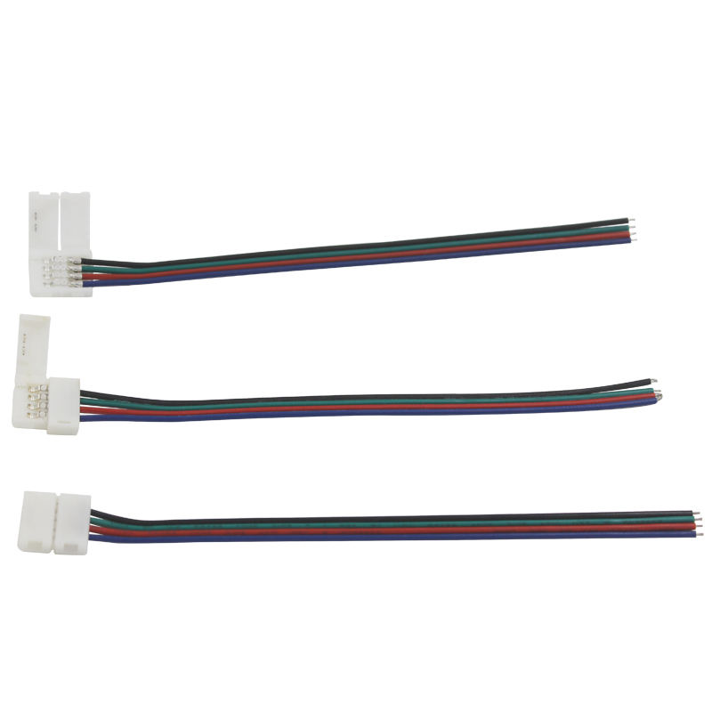 Conector de tira de LED de 2 pines y 8mm con conexión sin cables sin necesidad de soldadura/conector de soldadura para tira de Led 3528/5050