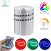 2023 precio barato noche luz espiral agujero RGB LED pared led luces decorativas
