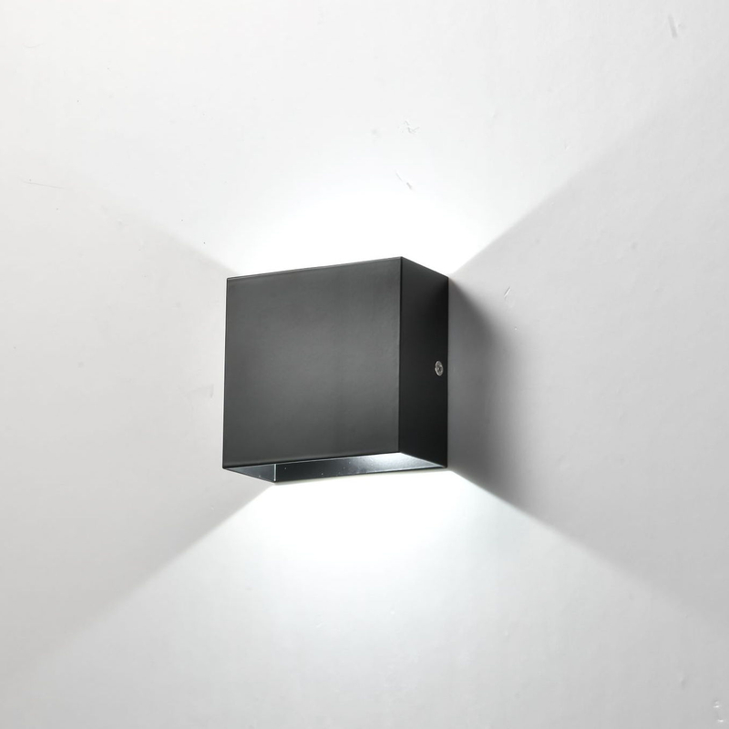 LED Ahorro de energía Habitación de hotel Pasillo Vestíbulo Loft Escalera Aplique de pared Potencia 6W COB Luz de pared Luz de noche Lámpara de pared LED