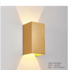 Aplique de pared LED de 12W para exteriores, aplique de pared LED IP65, luces de mamparo de Metal cuadradas impermeables, accesorio de iluminación de pared Exterior, genial