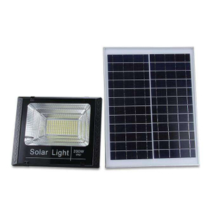 Venta directa de fábrica de luz de jardín solar de luz de inundación solar 25W con control remoto y control de luz