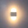 Luz de pared de alta calidad para habitación de hotel para mesita de noche interior Lámpara de pared de acrílico negro de ángulo recto Luz de pared led de 6W con precio de fábrica