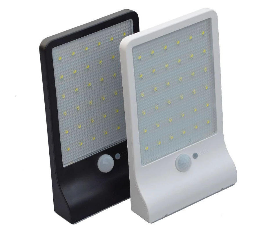 Luz LED COB Solar para exteriores, luz de pared con Sensor de movimiento, lámpara impermeable para jardín, focos, camino de emergencia, lámpara de seguridad para la calle