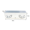 Aluminio 2W/6W mariposa arriba y abajo led luz de pared interior decoración del hogar sala de estar iluminación de pared interior