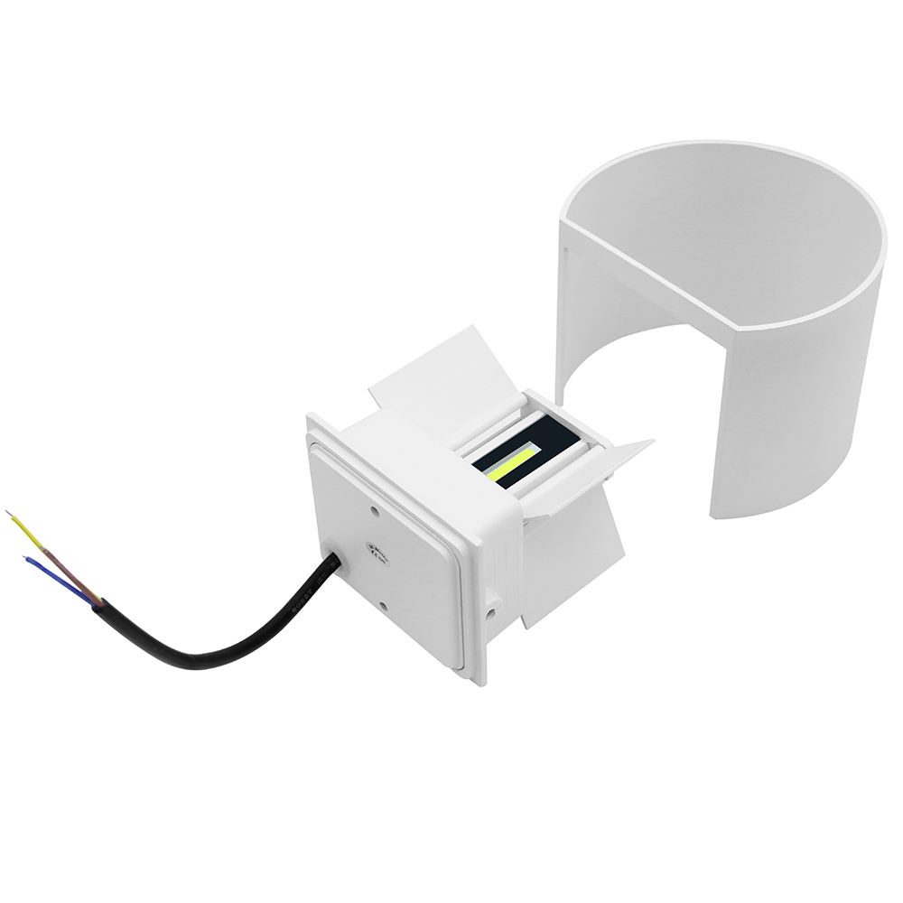 Nuevo artículo de ángulo ajustable impermeable Led luz de pared 6W 12W para el hogar al aire libre
