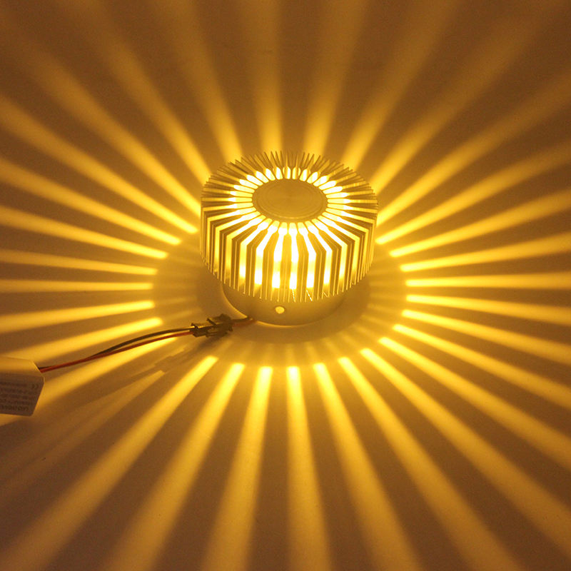 Lámpara LED de pared de alta calidad para montar en la pared Rgb, lámpara de techo para sala de estar, salón, apartamento, habitación interior