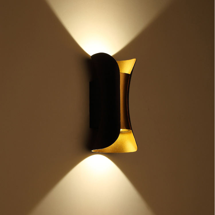 COB Lámpara de pared para jardín IP65 Exterior impermeable 10W LED Decoración de luz de pared