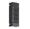 Luz de pared solar patio exterior atmósfera impermeable al aire libre decoración de pared costura infinita hacia arriba y hacia abajo