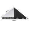 Luz de pared triangular LED 5W Lámpara montada en la pared de la sala de estar interior AC85-265V Escaleras de aluminio Lámpara de pared del pasillo Luces de alta potencia