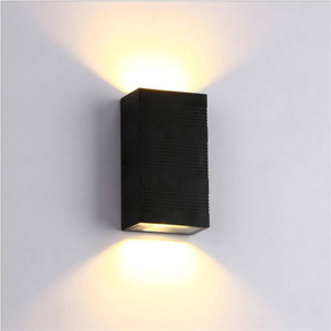 Arriba y abajo COB Lámparas de pared LED modernas 10W Iluminación exterior interior Aplique de pared impermeable montado en la pared