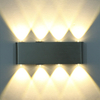 Lámpara de pared Hagood arriba y abajo, lámpara de pared Led de 8W para habitación interior, oficina, Hotel, productos de Color Diy, lámpara de pared impermeable