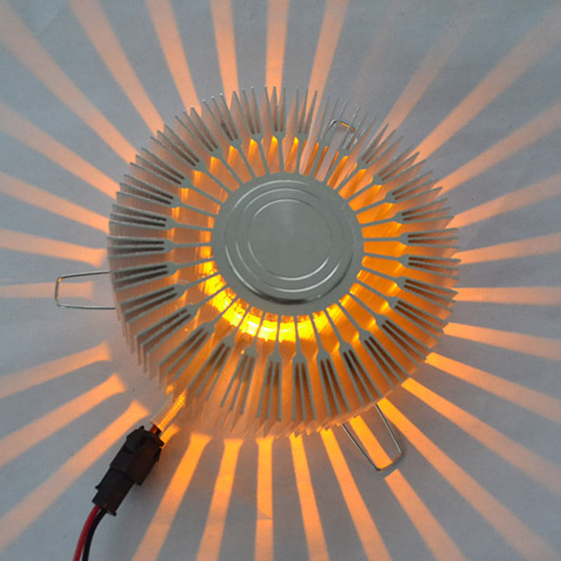 Luminaria de alto brillo de 3W, aplique de pared LED de diseño moderno, Bar de Hotel, KTV, luz de techo, luz de pared Led, lámpara de girasol, lámpara de interior