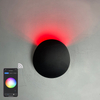  lámpara de pared inteligente aplique de pared exterior led lámpara de pared de control de la aplicación Tuya lámpara de pared impermeable al aire libre apliques modernos al aire libre luz de control de la aplicación apliques modernos al aire libre 