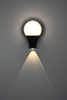 Aplique de pared Led para exteriores Aplique de pared Led para exteriores Apliques para exteriores Forma de bombilla Luz de pared LED para exteriores a prueba de agua