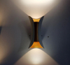 Lámpara de pared impermeable de cintura de tamaño pequeño, luz led decorativa, luces led de pared para exteriores, aplique de pared led, luces led decorativas de pared