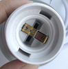 Bandeja de techo con cable colgante cuerpo de luz tornillo E27 portalámparas candelabro portalámparas iluminación lámparas LED bombilla acceso
