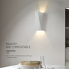 Lámpara LED de pared interior cuadrada moderna de 6W y 12W, candelabro de aluminio para iluminación del hogar, dormitorio, sala de estar, pasillo, luz decorativa para pared, AC85-265V