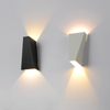 Lámpara LED de pared interior cuadrada moderna de 6W y 12W, candelabro de aluminio para iluminación del hogar, dormitorio, sala de estar, pasillo, luz decorativa para pared, AC85-265V