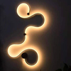 Moderna lámpara LED para interiores Up y Down Aluminio Versieren Wandkandelaar slaapkamer LED Wandlamp wandmontage lamp