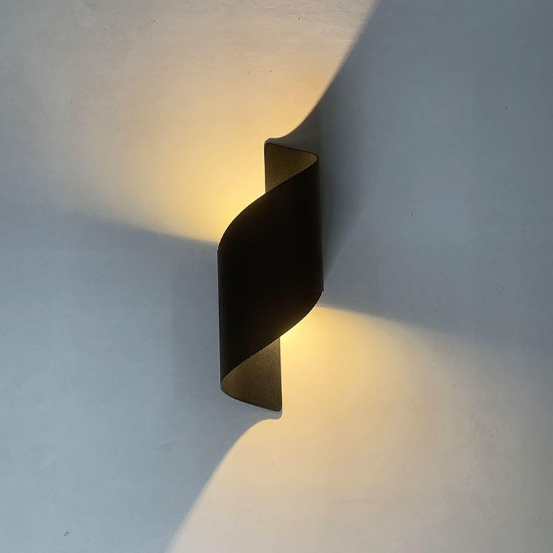 Aplique de pared LED moderno, iluminación hacia arriba y hacia abajo, candelabro de cubo, montaje de lámpara, decoración de iluminación de Hotel para habitación de casa interior, dormitorio
