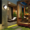 Lámpara led decorativa, iluminación de pared cuadrada de acrílico, lámpara de pared impermeable para interiores con luz nocturna de aluminio para exteriores