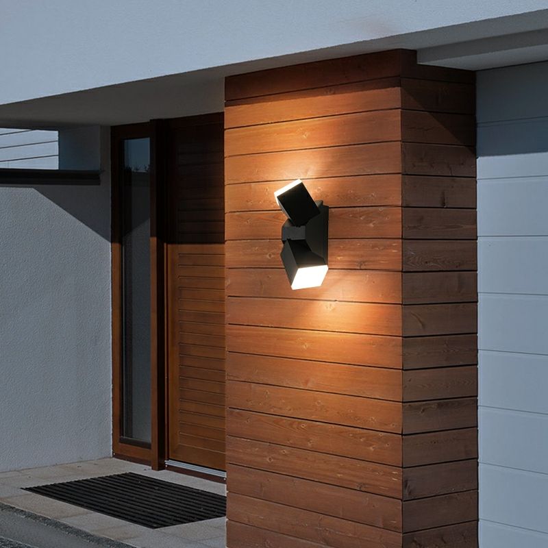 Led buiten wandlamp led buiten wandlamp waterdicht licht buiten veranda led licht met bewegingssensor licht buitenverlichting