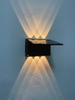 6W Solar Led Light Outdoor Impermeable Solar Hight Lights Aplique de pared Lámpara de pared inteligente Lámpara de pared solar para exteriores