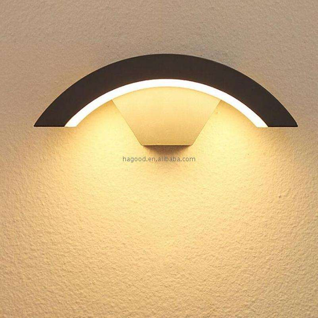 lámpara solar led camino escalera al aire libre impermeable luz de pared moderna iluminación de pared al aire libre led mejores apliques al aire libre