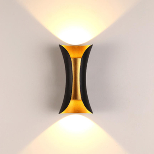 Lámpara de pared impermeable de cintura pequeña de 6W y 10W, luz led decorativa, lámpara de pared de cintura Xiaoman y luz nocturna interior moderna