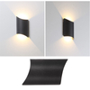 Lámpara Led moderna impermeable de 12w IP65, lámpara de pared de azulejo y luz nocturna decorativa, luces de pared para interiores y exteriores de aluminio 