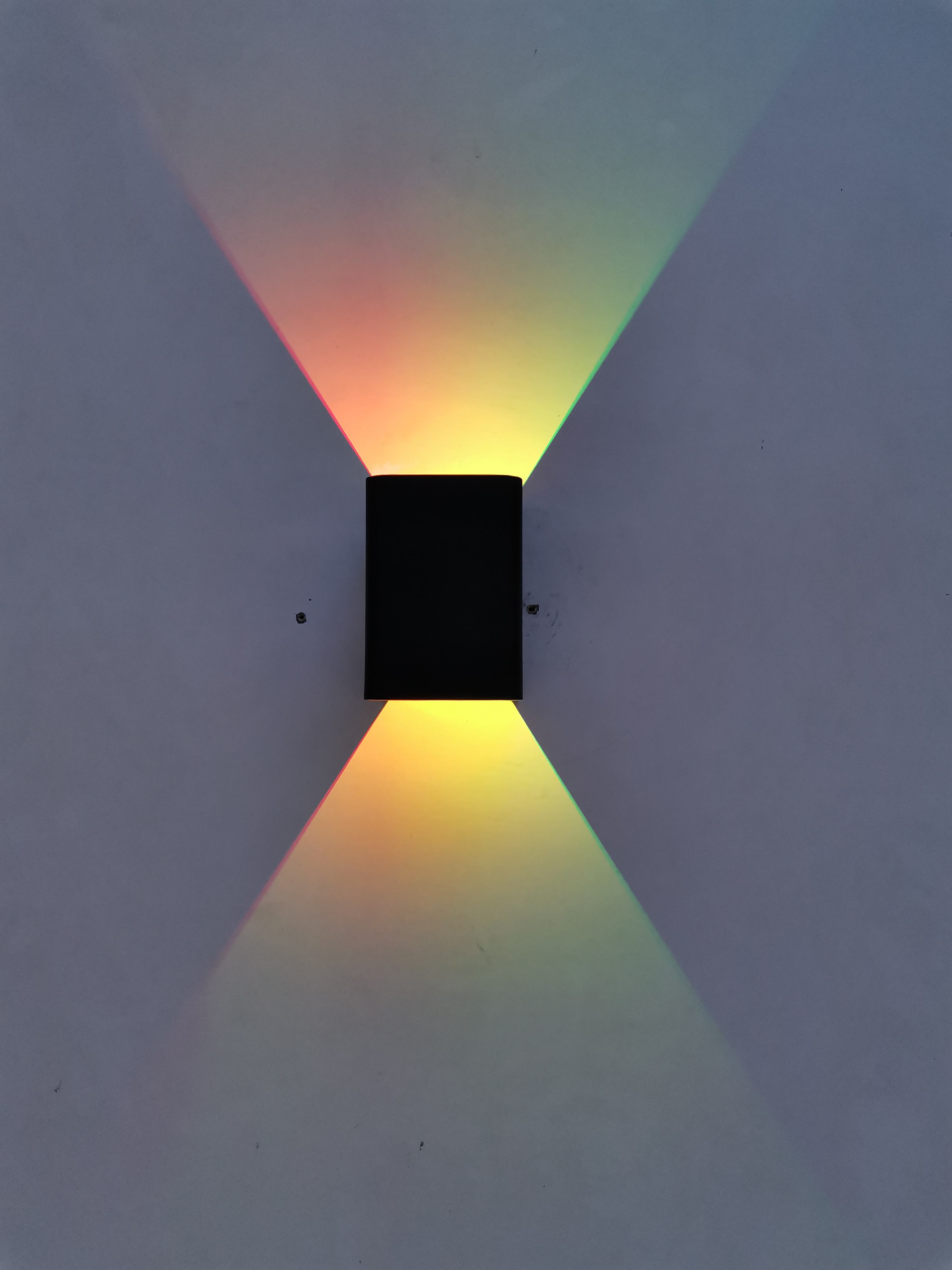 Lámpara de pared moderna hacia arriba y abajo de 5W, lámpara LED RGB de 5W para decoración de cabecera de dormitorio, AC85-265V, proyecto Industrial, iluminación, decoración de pared, artes