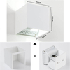 IP65 impermeable 12W 20W interior exterior Led lámpara de pared aluminio ajustable superficie montada AC85 ~ 265V Led porche luz aplique