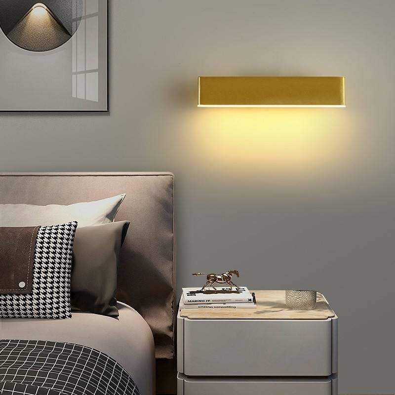 Lámpara de pared LED Moderne 360 ​​Draaibare Slaapkamer Nachtkastje 6W AC85V-260V Lámpara de luz nocturna LED para el hogar
