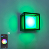 Aplique Hagood RGBW LED-Wandleuchte, candelabro de alta calidad para exteriores, Wifi, lámpara de pared impermeable, cambio de Color por lámpara de aplicación inteligente