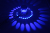 Agujero en espiral RGB LED Luz de pared para interior Hogar Decorar Luces de noche de lujo Luz de techo Loft Muebles de moda