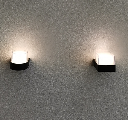 Al aire libre Tuya Wifi LED lámparas de pared inteligentes 10W cubo RGB aplicación regulable Sconce impermeable jardín Alexa Google Home pared luz AC85-265V