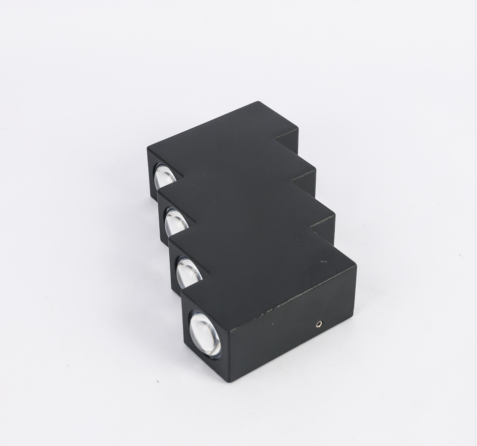 Lámpara de pared de escalera impermeable con luz LED decorativa y luz nocturna moderna para exteriores, luz de pared Led para exteriores, pared impermeable