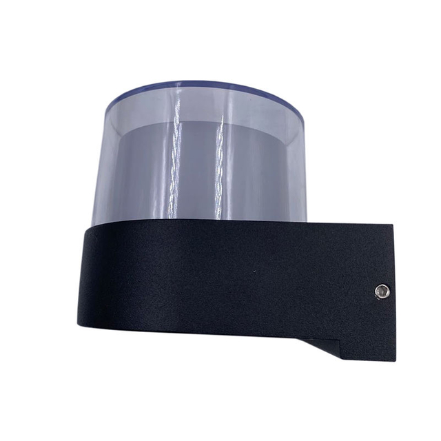 Lámpara Led decorativa, lámpara de pared impermeable redonda acrílica y luz nocturna para exteriores