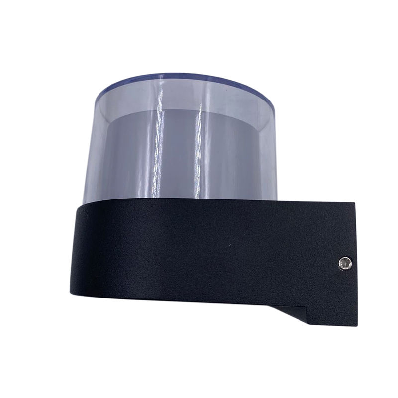 Lámpara Led decorativa, lámpara de pared impermeable redonda acrílica y luz nocturna para exteriores