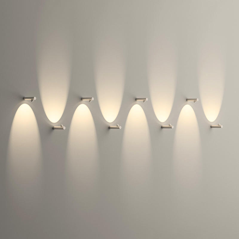 Moderna lámpara de pared LED minimalista impermeable para Hotel, pasillo exterior, pasillo, escaleras, sala de estar, dormitorio, cabecera, luz de pared Interior