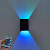 Moderno 5W LED Arriba Abajo Lámpara de pared RGB Dormitorio Cabecera