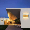 NUEVO Exterior a prueba de agua Moderno Montado en la pared Lámpara LED Luz de pared LED Soporte de aplique para exteriores Luces de pared para el hogar Luz de escalera Apliques para exteriores