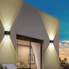 Lámpara de pared Led para porche, exterior, interior, luz de pared hacia arriba y abajo para el hogar, escalera, dormitorio, lámpara para puerta de noche, iluminación para pasillo, luz de marca